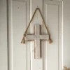 White-washed Cross Hanging Accent Wood & Rope - Foreside Home & Garden 2 White-washed Cross Hanging Accent Wood & Rope - Foreside Home & Garden -Eco Haven Store GUEST f2136bbe 5fe5 4bec 97d6 bd08da42a6e5