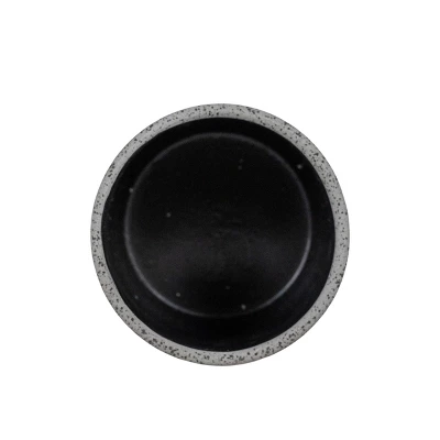 Textured Black Stoneware Planter By Foreside Home & Garden 6 Textured Black Stoneware Planter By Foreside Home & Garden - Image 4