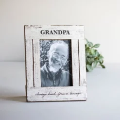 5x7 Inches Grandpa Always White Wood & Glass Photo Frame - Foreside Home & Garden 15 5x7 Inches Grandpa Always White Wood & Glass Photo Frame - Foreside Home & Garden -Eco Haven Store GUEST f47e1bef 799f 4b95 927a 6ced5b8fab35