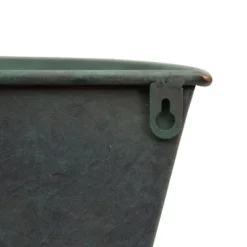 Set Of 2 Patina Metal Wall Planters - Foreside Home & Garden -Eco Haven Store GUEST f95d4944 dd61 4d20 b736 9a321513c0b8