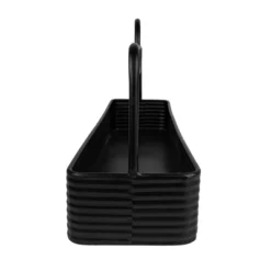 O-Handle Caddy Black Metal - Foreside Home & Garden -Eco Haven Store GUEST fa3d407c da96 448e 91e0 af00c583c3ba