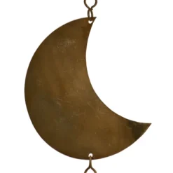 Moon Brass Terracotta & Metal Wall Hanging - Foreside Home & Garden -Eco Haven Store GUEST faf6616f 3779 433d b0be ebe1a7b13fc5