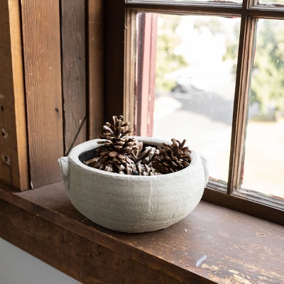 Distressed Gray Terracotta Planter By Foreside Home & Garden 3 Distressed Gray Terracotta Planter By Foreside Home & Garden