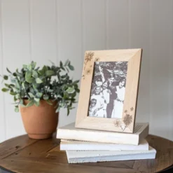 4x6 Inches Natural Wood & Glass Photo Frame - Foreside Home & Garden -Eco Haven Store GUEST fd6c392b 38e5 400d 8488 4ff748007373